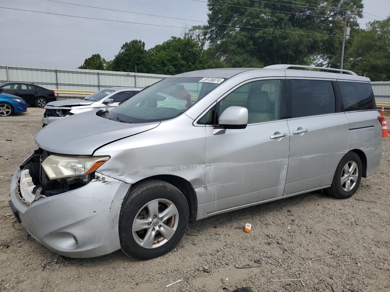2012 Nissan Quest S VIN: JN8AE2KP7C9036946 Lot: 59136874