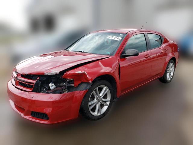  DODGE AVENGER 2014 Червоний