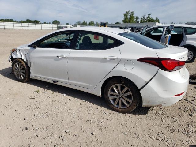  HYUNDAI ELANTRA 2014 Белый