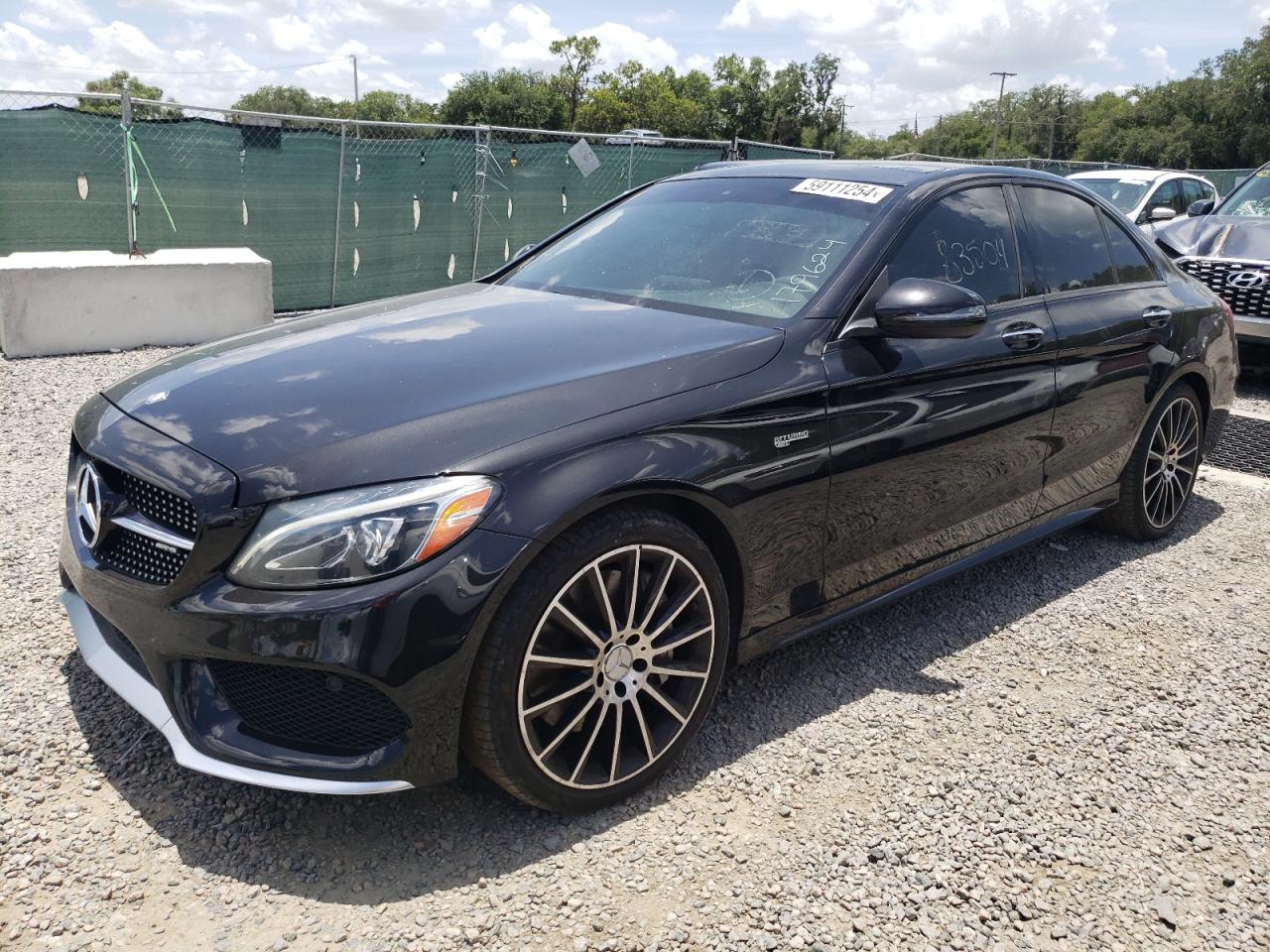 2017 Mercedes-Benz C 43 4Matic Amg VIN: 55SWF6EB7HU179624 Lot: 59111254