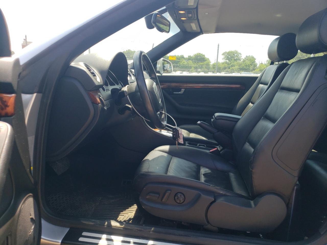 2007 Audi A4 2.0T Cabriolet Quattro VIN: WAUDF48H07K028927 Lot: 86995154