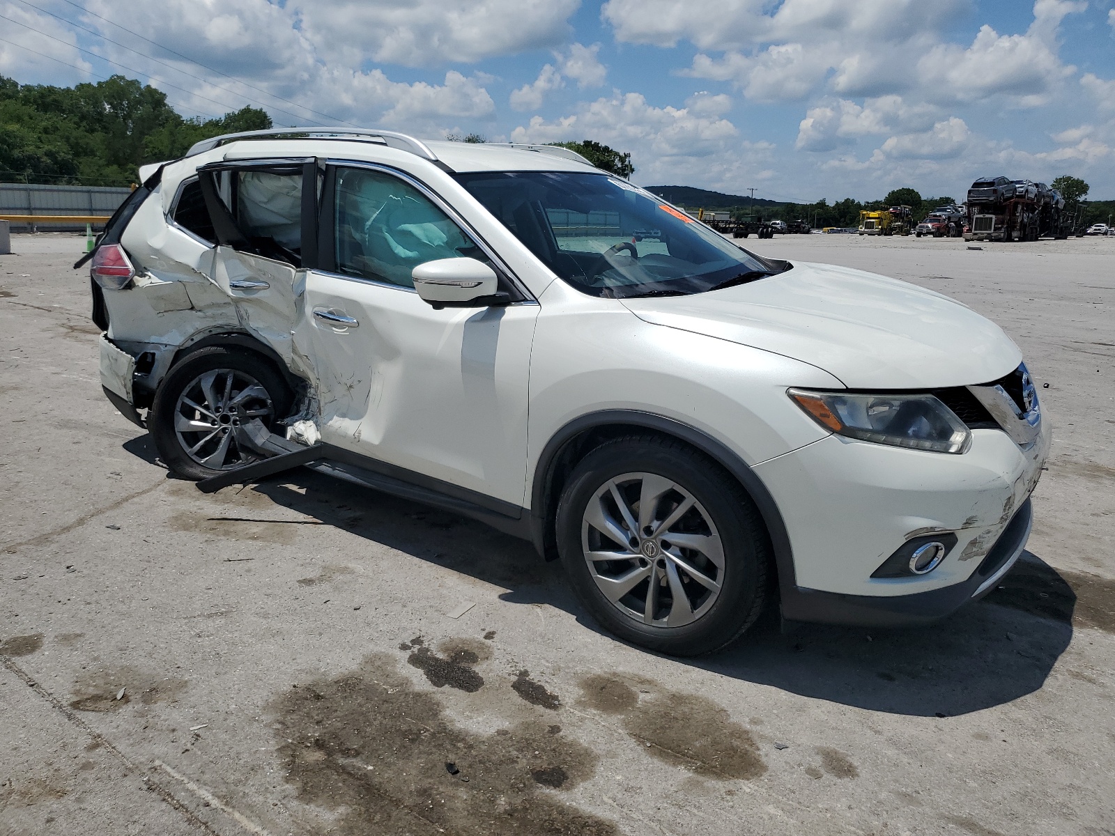 2015 Nissan Rogue S vin: 5N1AT2MT1FC859399