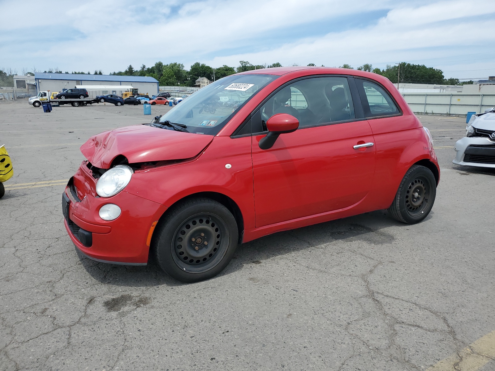 2013 Fiat 500 Pop vin: 3C3CFFAR6DT739155