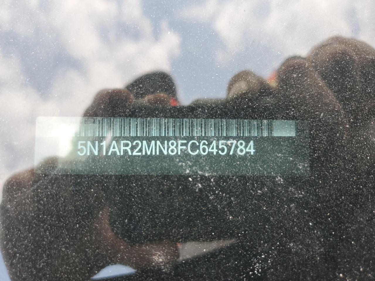 2015 Nissan Pathfinder S VIN: 5N1AR2MN8FC645784 Lot: 57578064