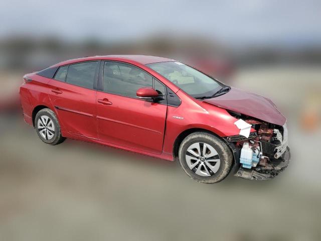  TOYOTA PRIUS 2018 Червоний