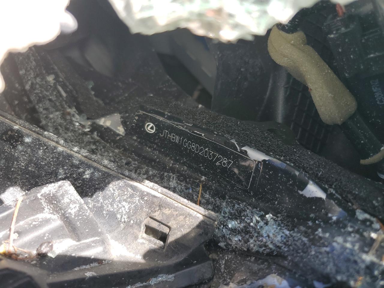 2013 Lexus Es 300H VIN: JTHBW1GG8D2037287 Lot: 60966344