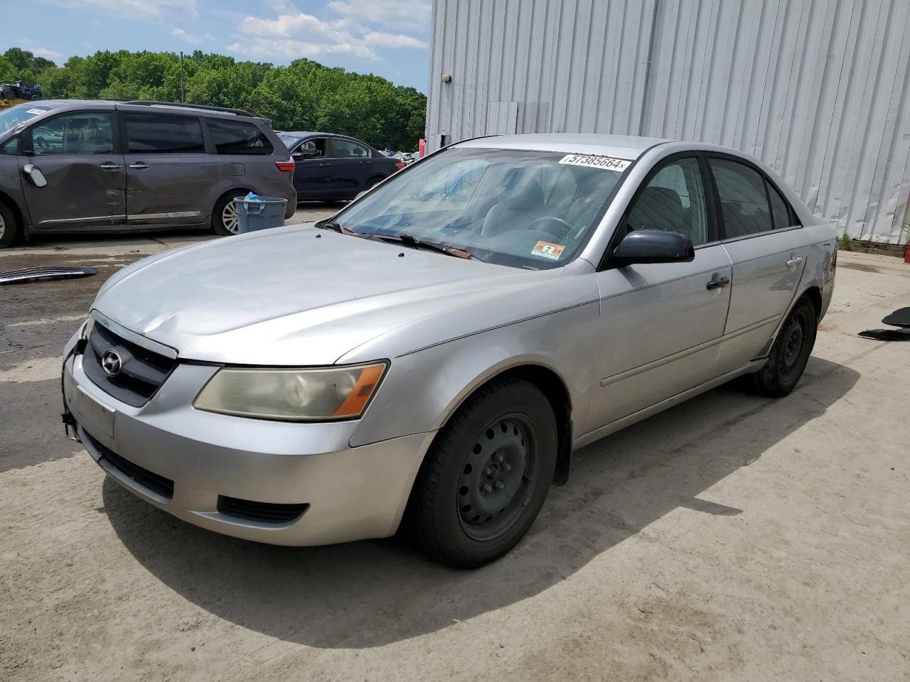 2007 Hyundai Sonata Gls за продажба в Windsor, NJ - Mechanical