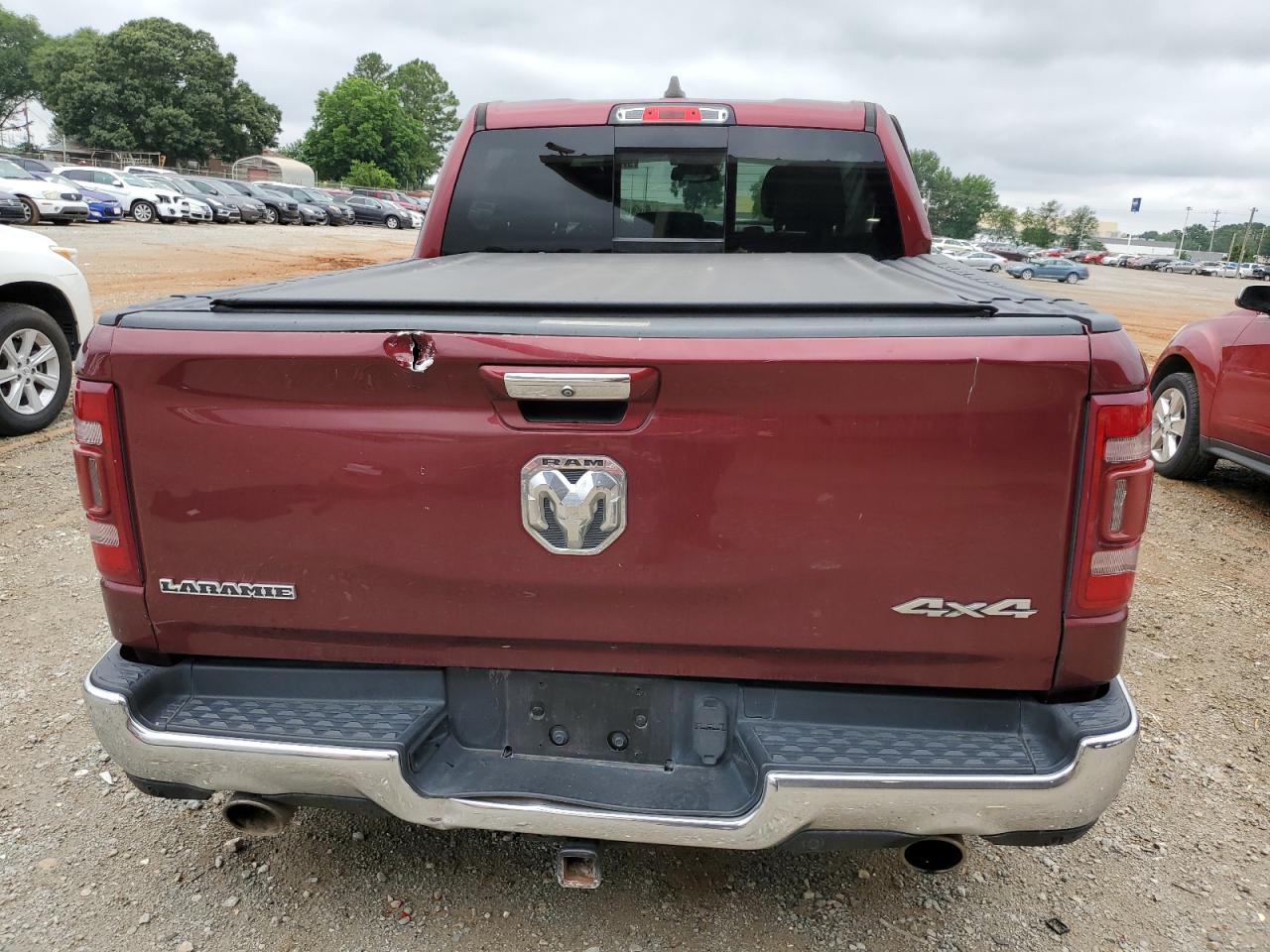 2019 Ram 1500 Laramie VIN: 1C6SRFJT4KN711191 Lot: 57945424