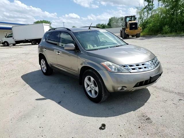 2004 Nissan Murano Sl VIN: JN8AZ08WX4W305399 Lot: 59251874
