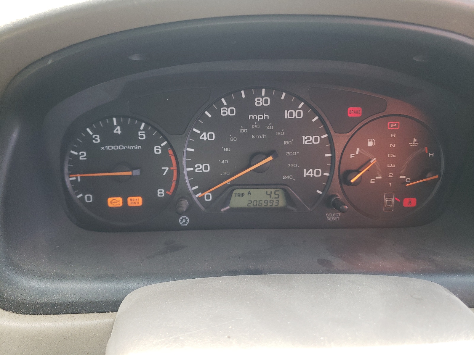 1HGCG56411A089204 2001 Honda Accord Lx