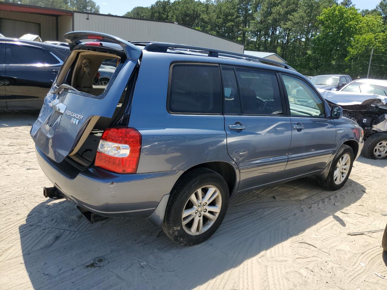 2006 Toyota Highlander Hybrid VIN: JTEEW21AX60027458 Lot: 59695204