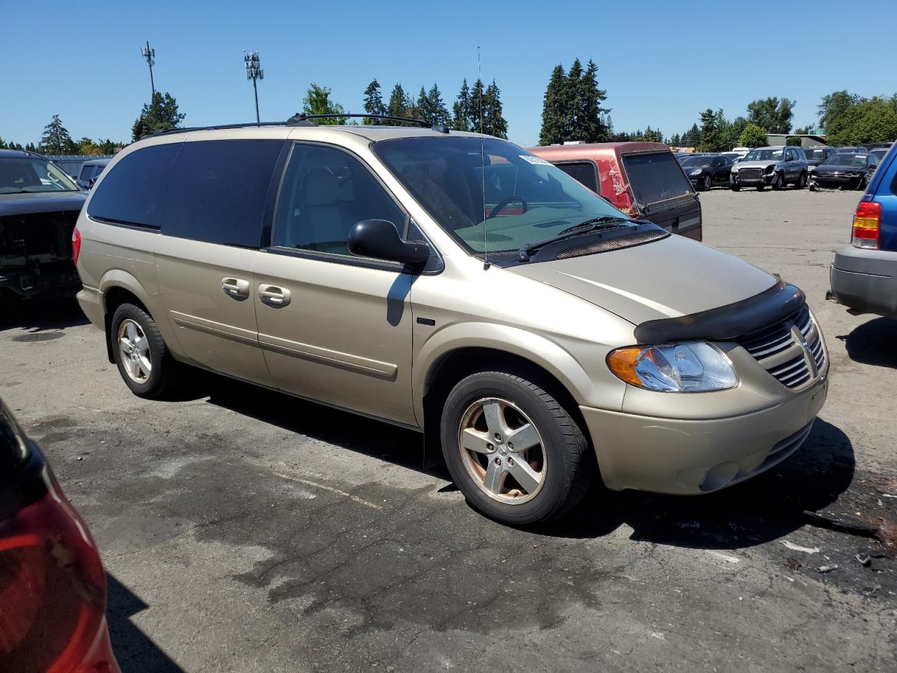 2005 Dodge Grand Caravan Sxt VIN: 2D4GP44L95R389971 Lot: 60512524