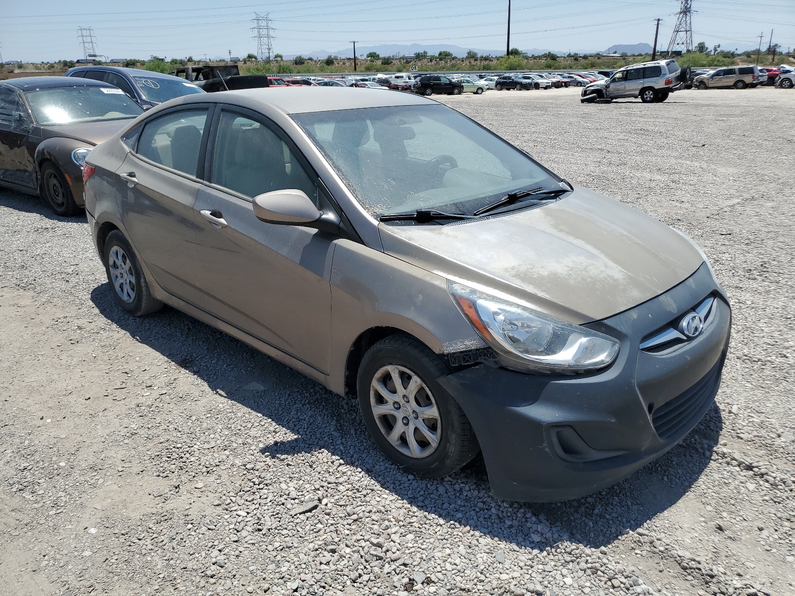 2013 Hyundai Accent Gls vin: KMHCT4AE1DU537511