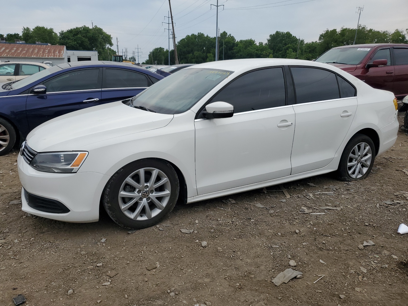 2014 Volkswagen Jetta Se vin: 3VWD17AJ2EM232759