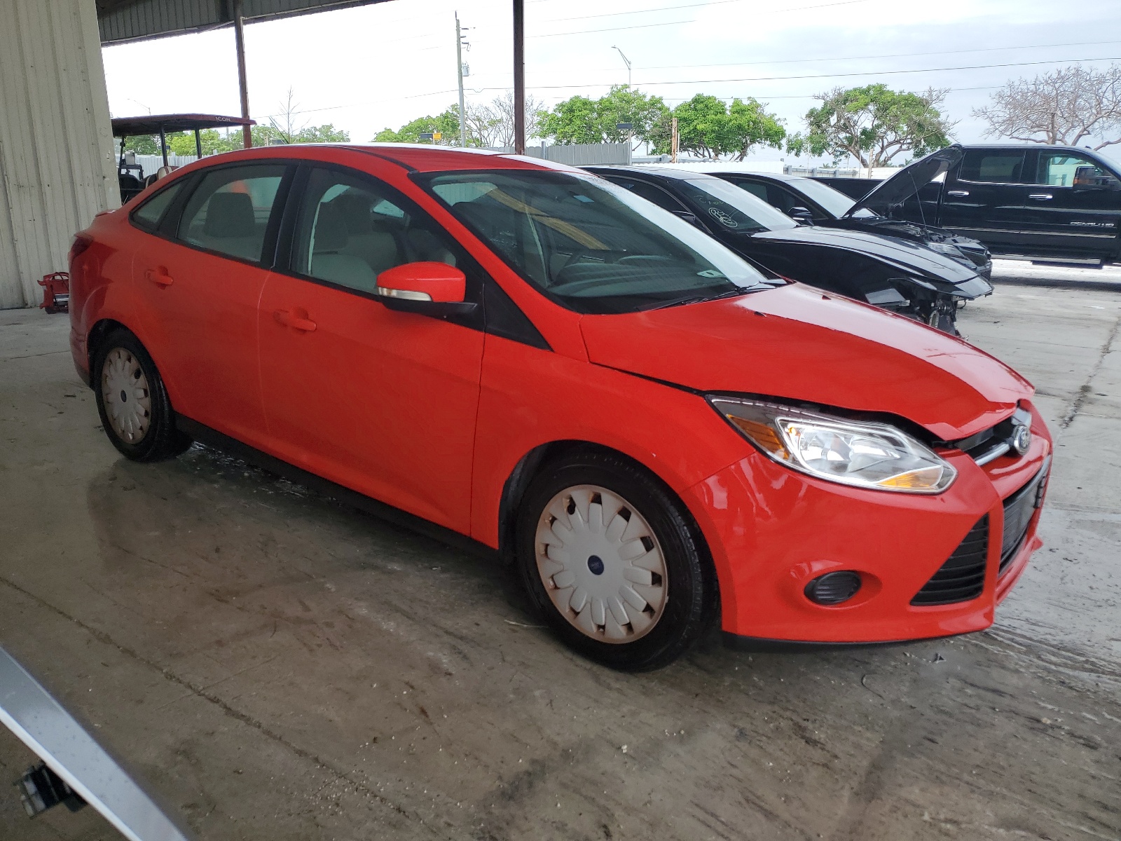 2014 Ford Focus Se vin: 1FADP3F28EL238858