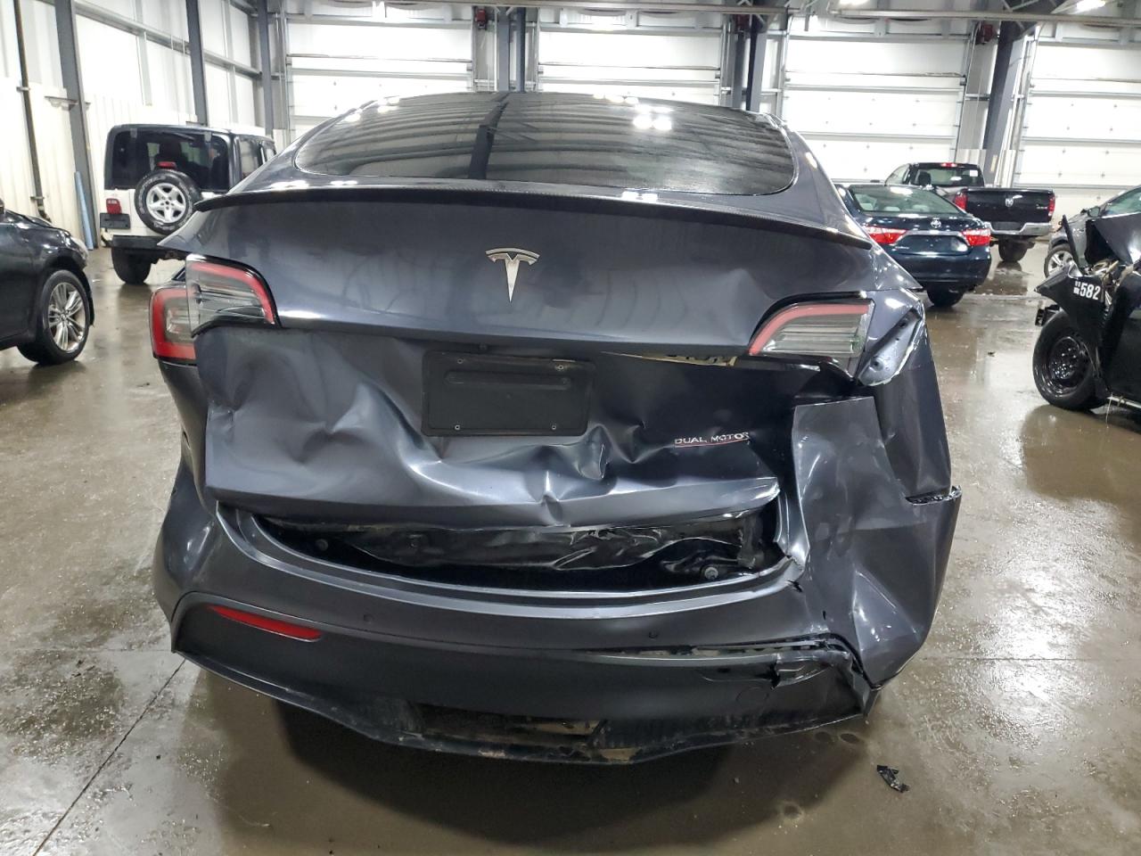 2022 Tesla Model Y VIN: 7SAYGDEF5NF452024 Lot: 59731264