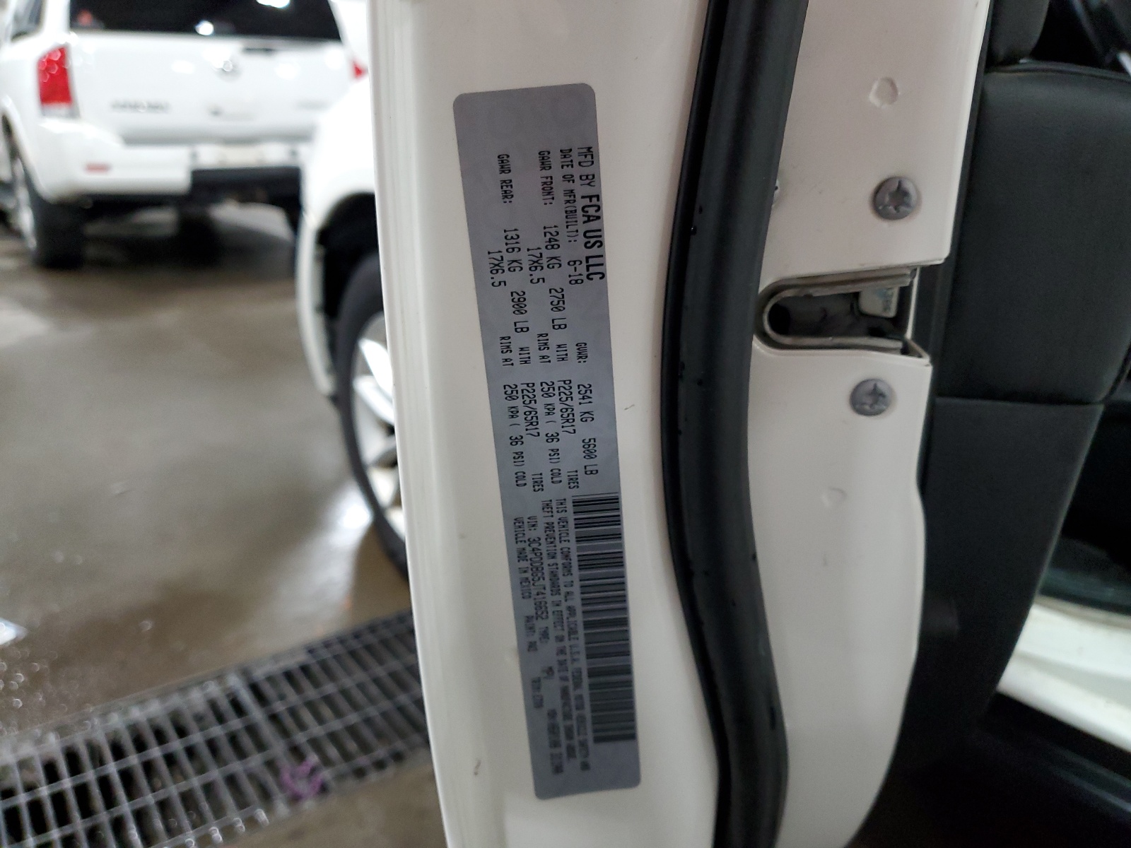 3C4PDDBG5JT416652 2018 Dodge Journey Sxt