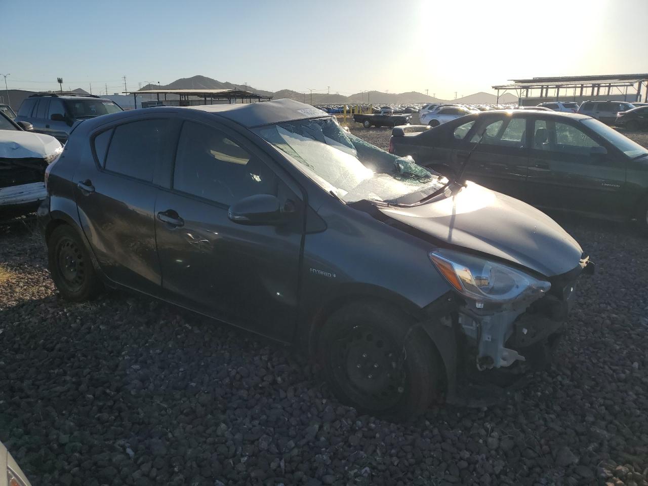 VIN JTDKDTB37F1103862 2015 TOYOTA PRIUS no.4