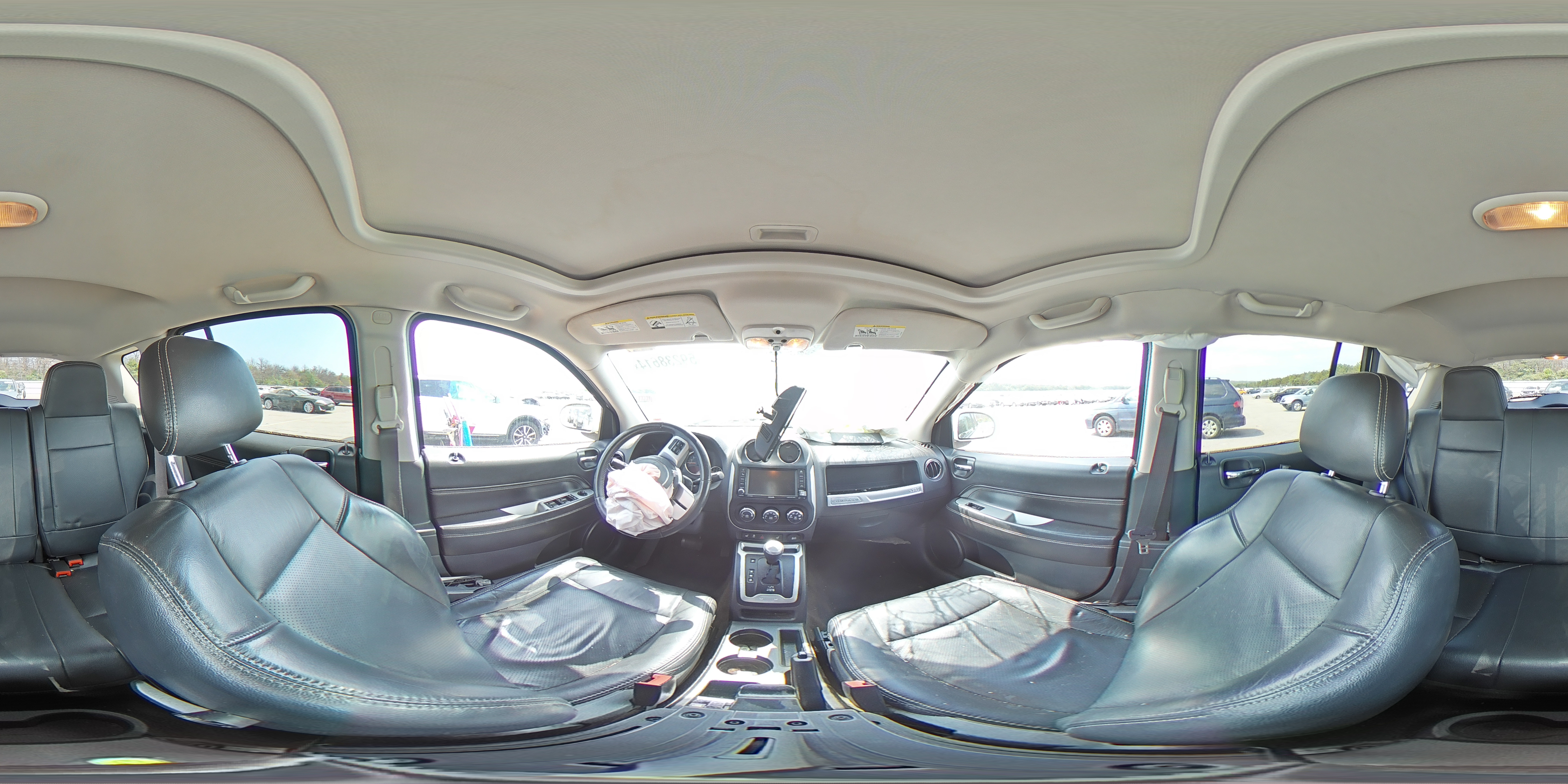 2016 Jeep Compass Latitude VIN: 1C4NJDEB9GD639355 Lot: 59238614
