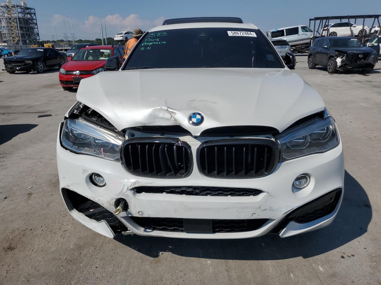 2018 BMW X6 xDrive35I VIN: 5UXKU2C59J0Z62457 Lot: 58672484