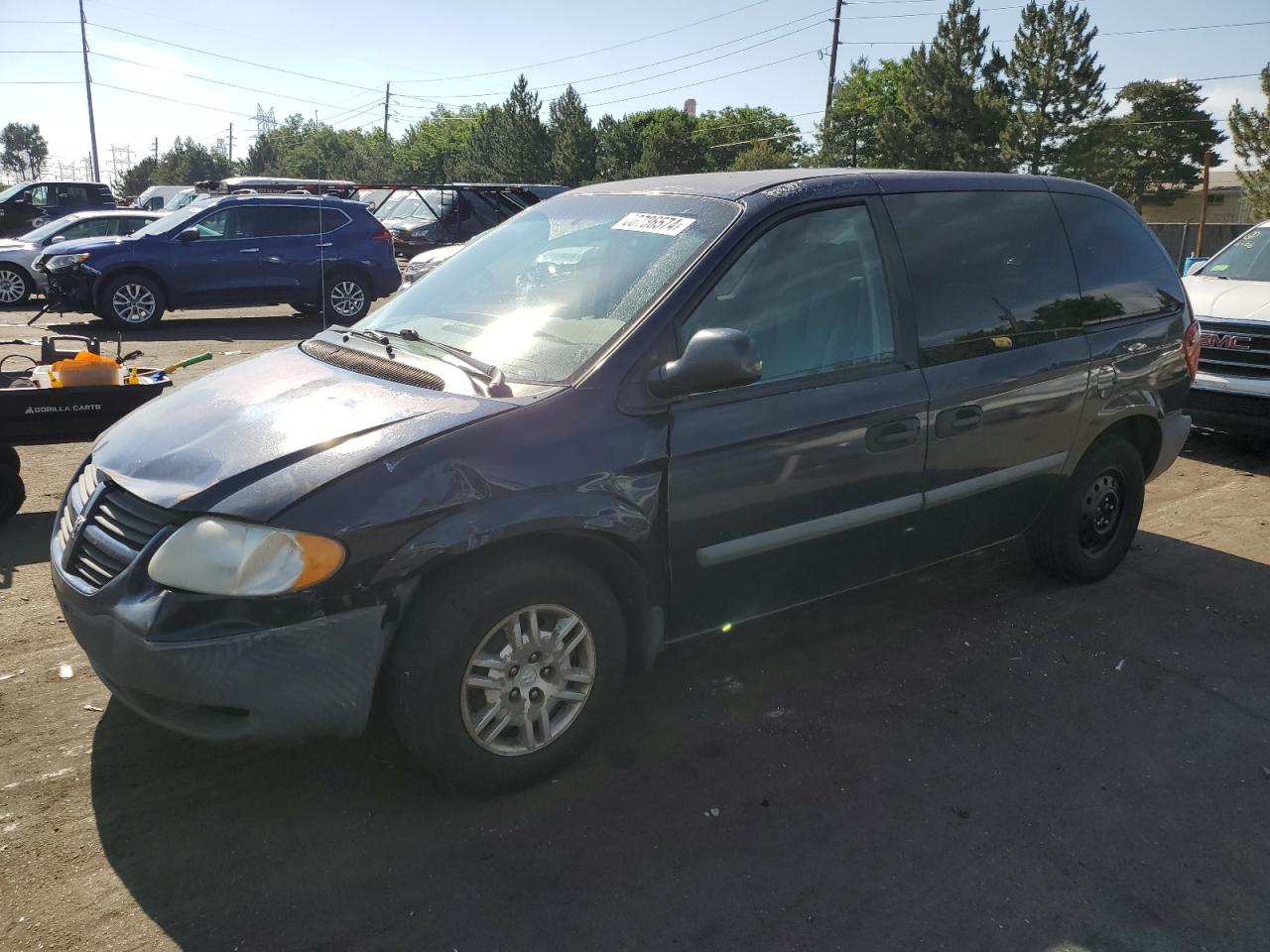 2005 Dodge Caravan Se VIN: 1D4GP25E75B239134 Lot: 60736574