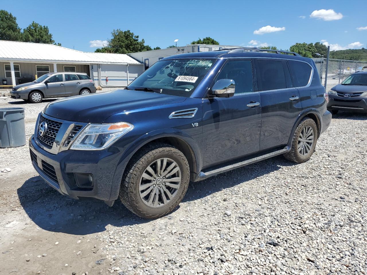 2019 Nissan Armada Platinum VIN: JN8AY2NEXK9759724 Lot: 61094584