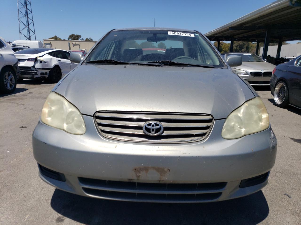 2003 Toyota Corolla Ce VIN: JTDBR38E632007401 Lot: 58932134