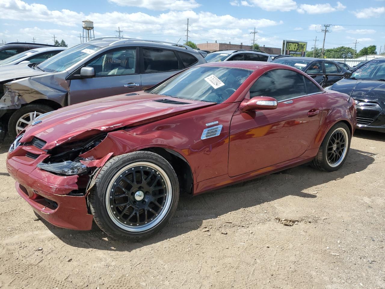 2007 Mercedes-Benz Slk 280 VIN: WDBWK54F67F144111 Lot: 57632094