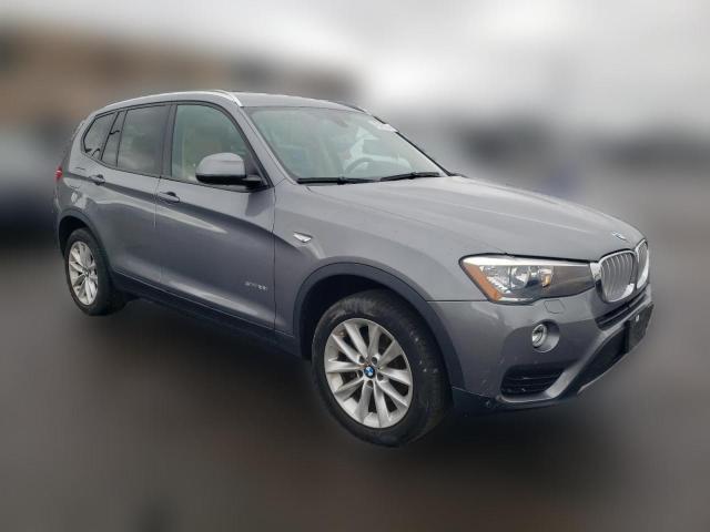  BMW X3 2016 Сірий