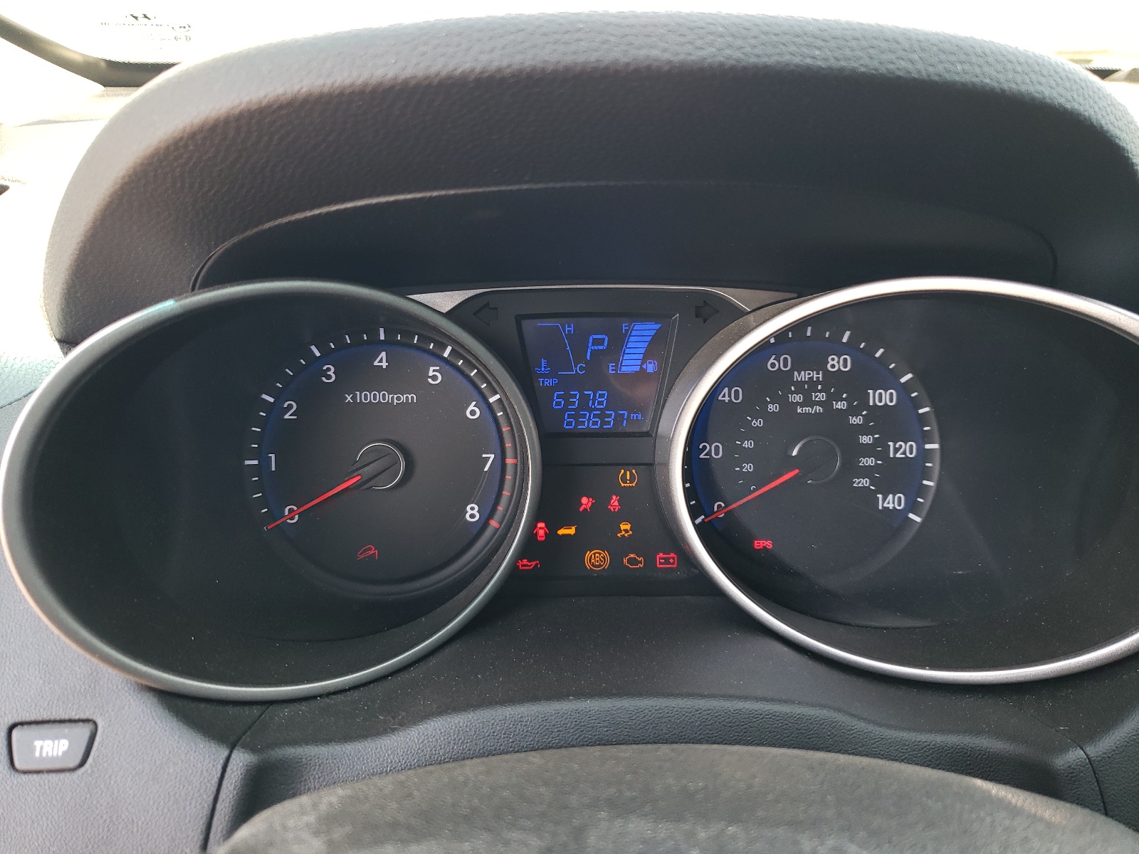 KM8JU3AC2DU557098 2013 Hyundai Tucson Gls