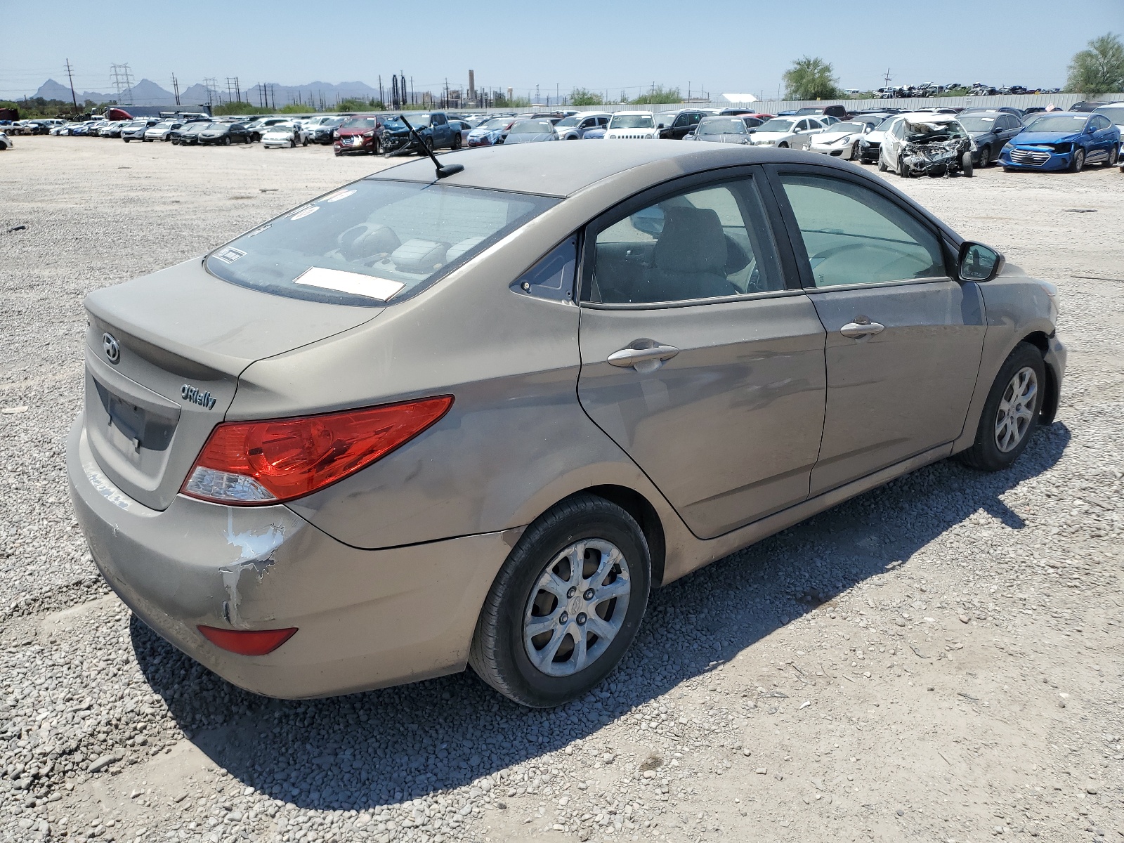 2013 Hyundai Accent Gls vin: KMHCT4AE1DU537511