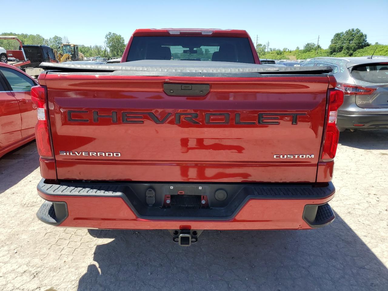2021 Chevrolet Silverado K1500 Custom VIN: 1GCRYBEK6MZ311617 Lot: 57982794