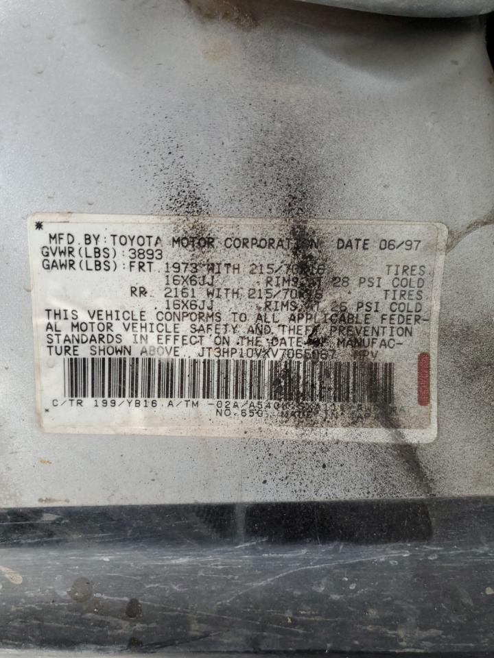 1997 Toyota Rav4 VIN: JT3HP10VXV7065067 Lot: 60322944