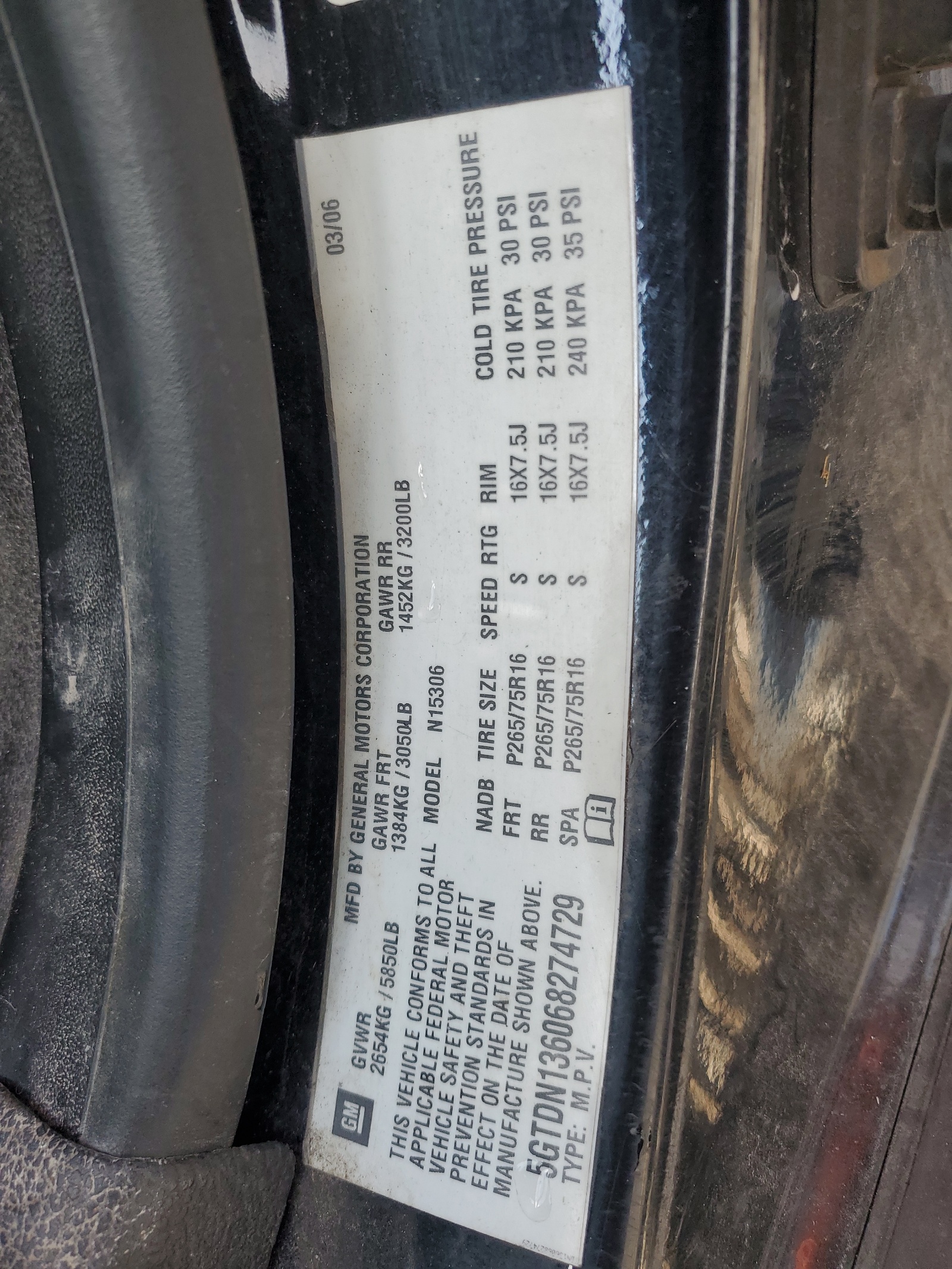 5GTDN136068274729 2006 Hummer H3