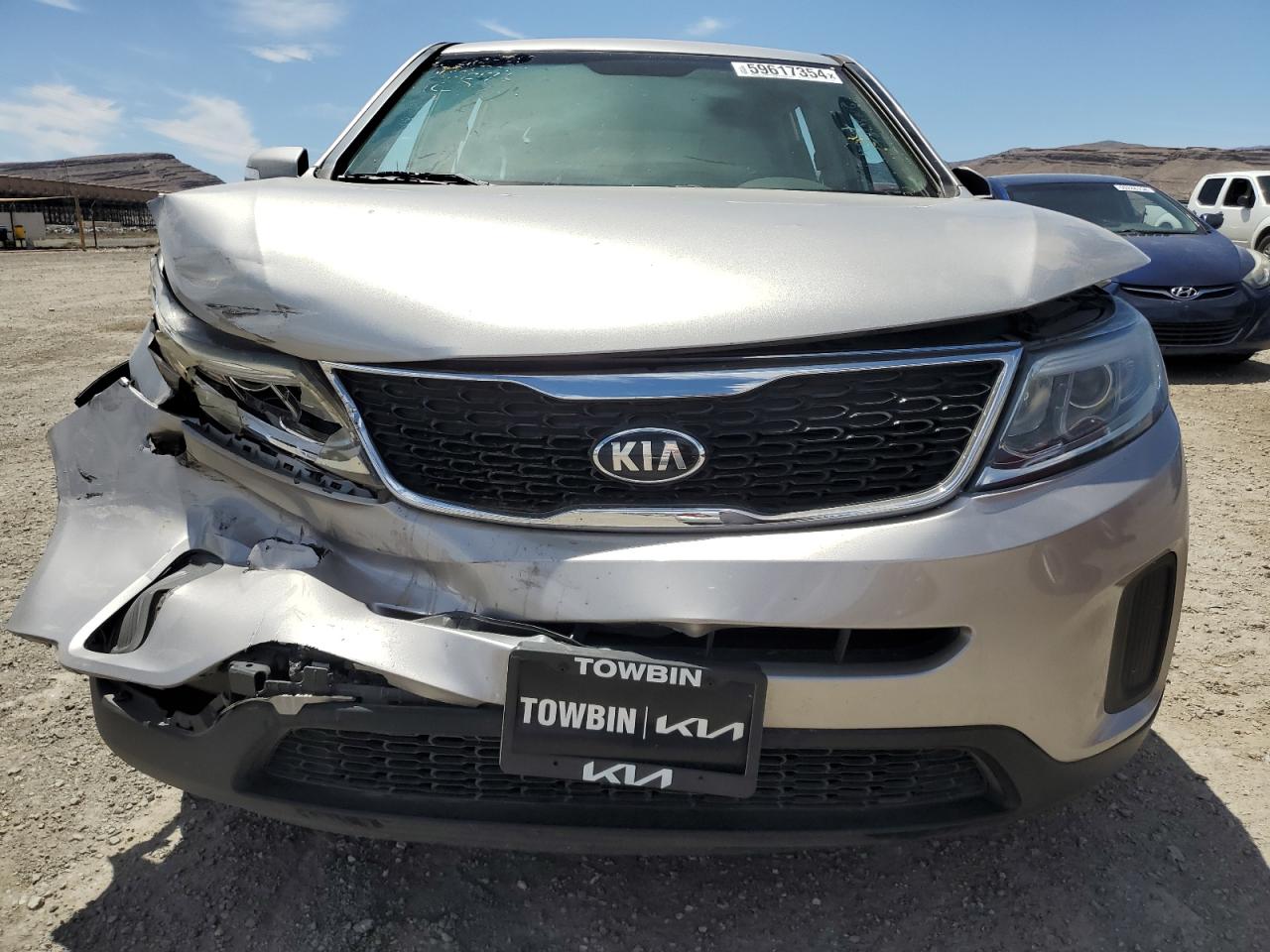 2015 Kia Sorento Lx VIN: 5XYKT3A69FG582428 Lot: 59617354