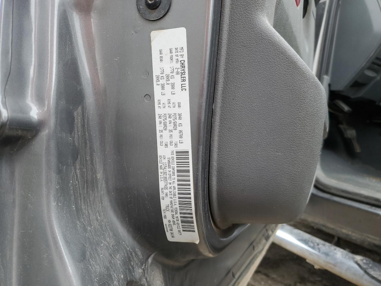 2008 Dodge Ram 1500 St VIN: 1D7HU18218S577435 Lot: 60879654