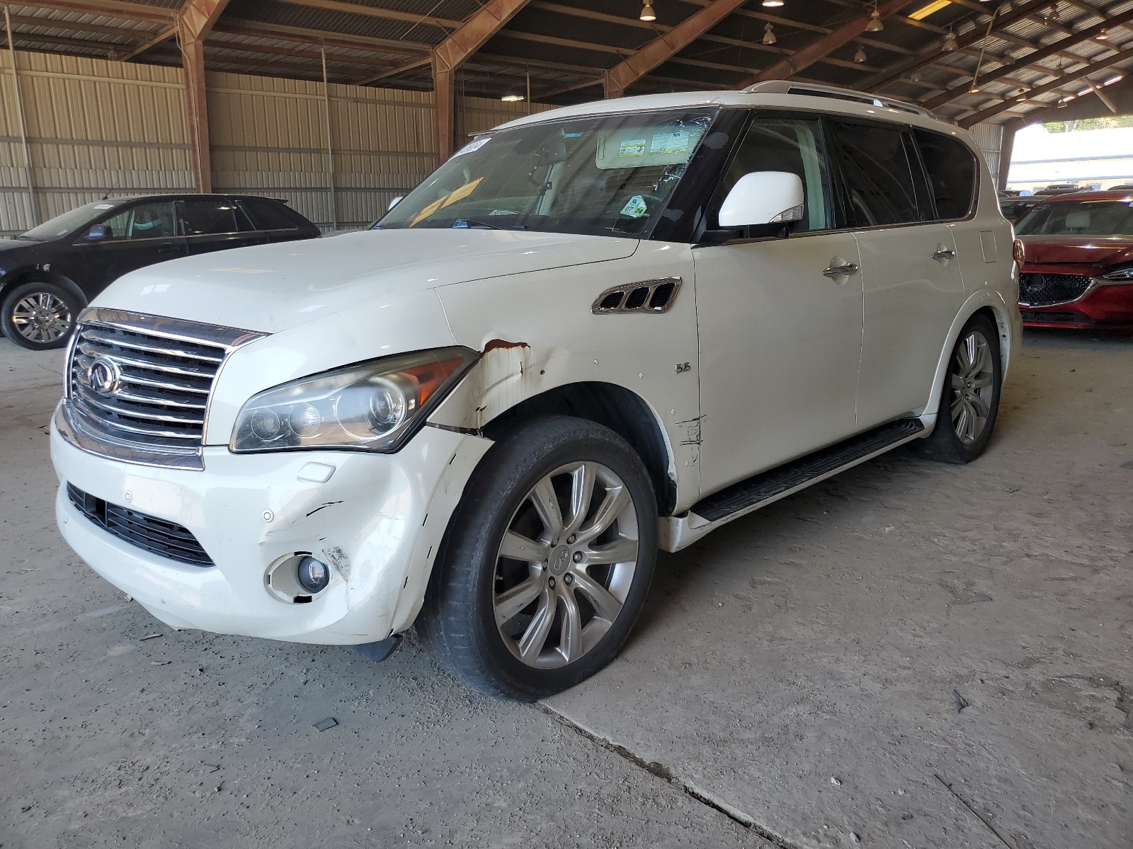 2014 Infiniti Qx80 vin: JN8AZ2NF1E9554013