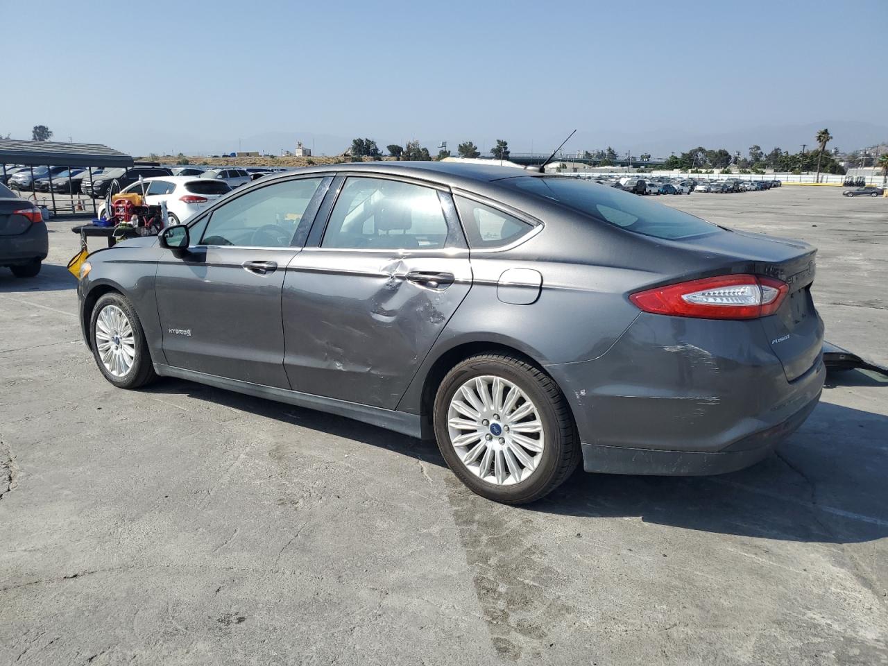 3FA6P0UU3GR384858 2016 Ford Fusion S Hybrid