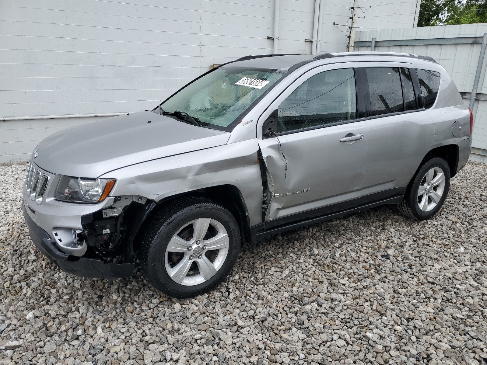 2016 Jeep Compass Sport vin: 1C4NJCBA9GD753930