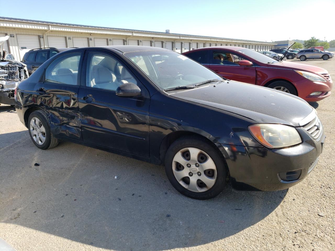 2009 Kia Spectra Ex VIN: KNAFE221295616857 Lot: 58210364