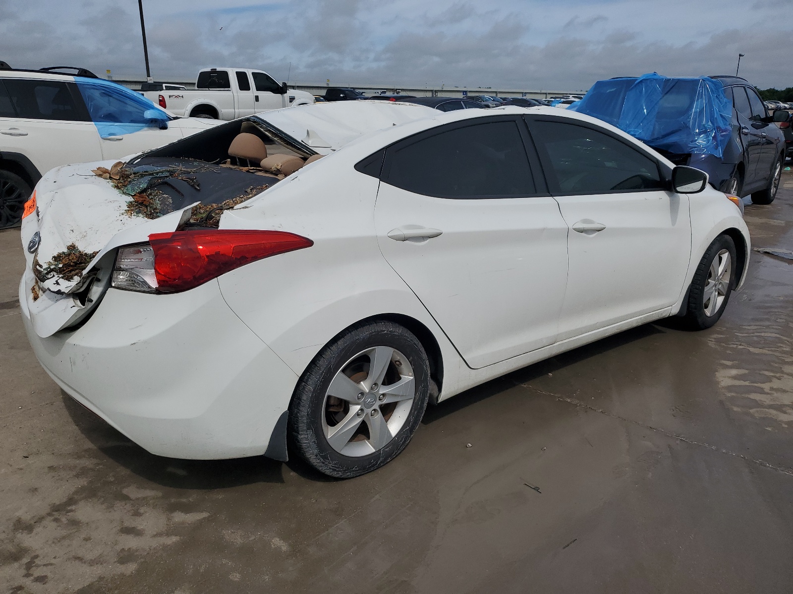 2013 Hyundai Elantra Gls vin: 5NPDH4AE4DH337193