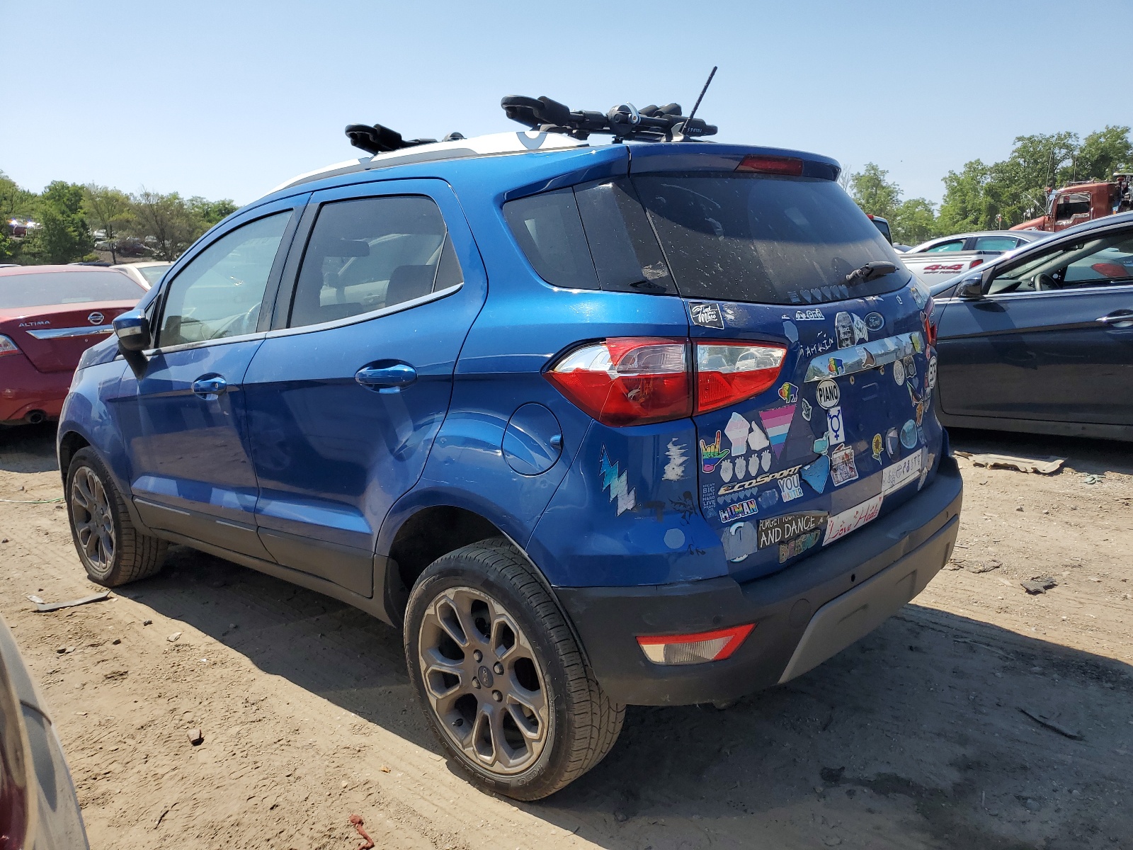 2018 Ford Ecosport Titanium vin: MAJ6P1WL7JC211568