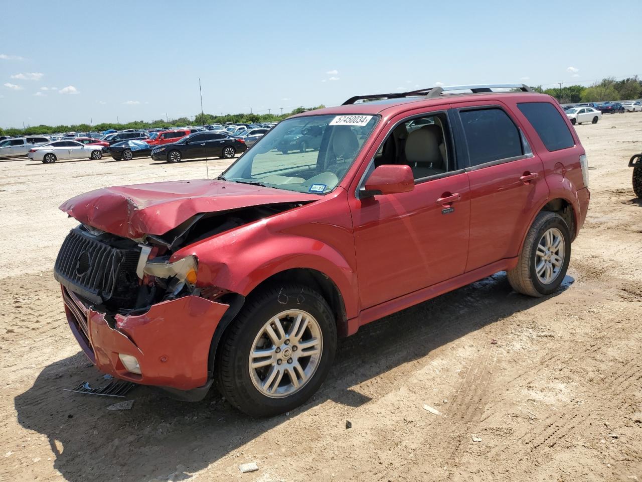 2010 Mercury Mariner Premier VIN: 4M2CN9HG6AKJ28621 Lot: 57450034