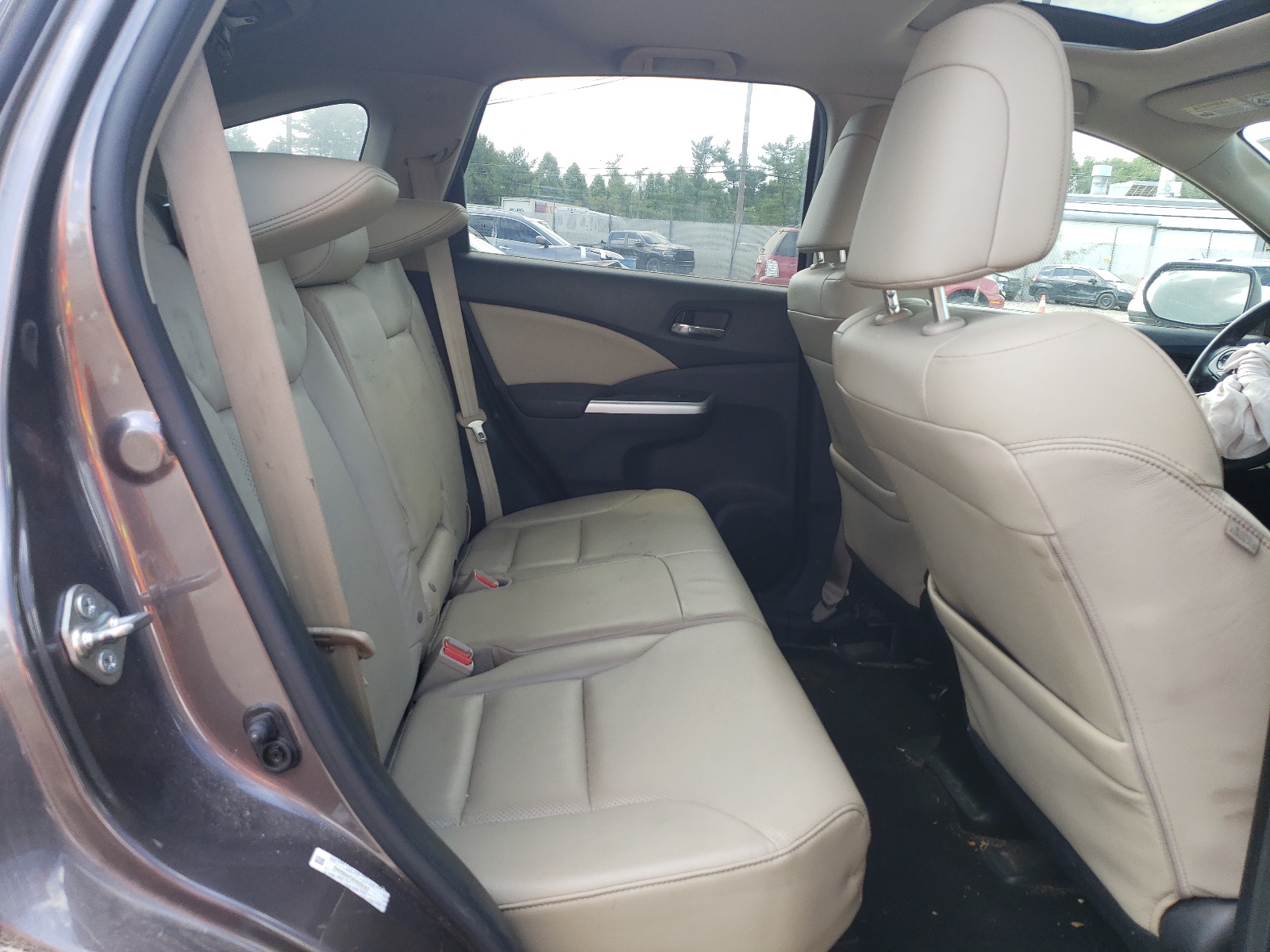 2HKRM4H74FH686303 2015 Honda Cr-V Exl