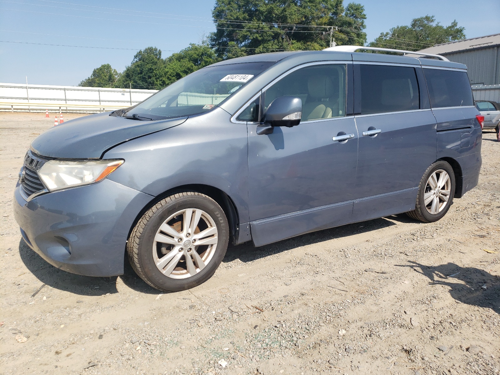 2013 Nissan Quest S vin: JN8AE2KP7D9063047