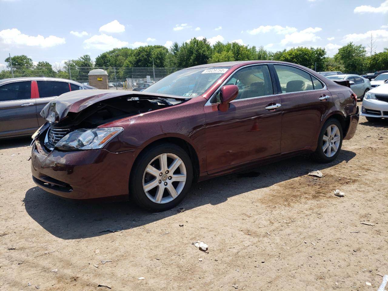 2007 Lexus Es 350 VIN: JTHBJ46G272082439 Lot: 59029754