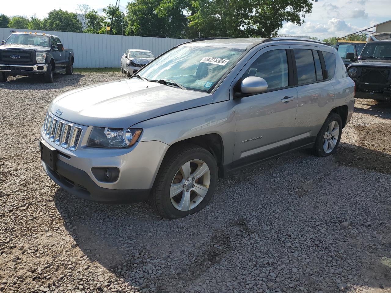 2014 Jeep Compass Latitude VIN: 1C4NJCEB9ED790624 Lot: 60275584