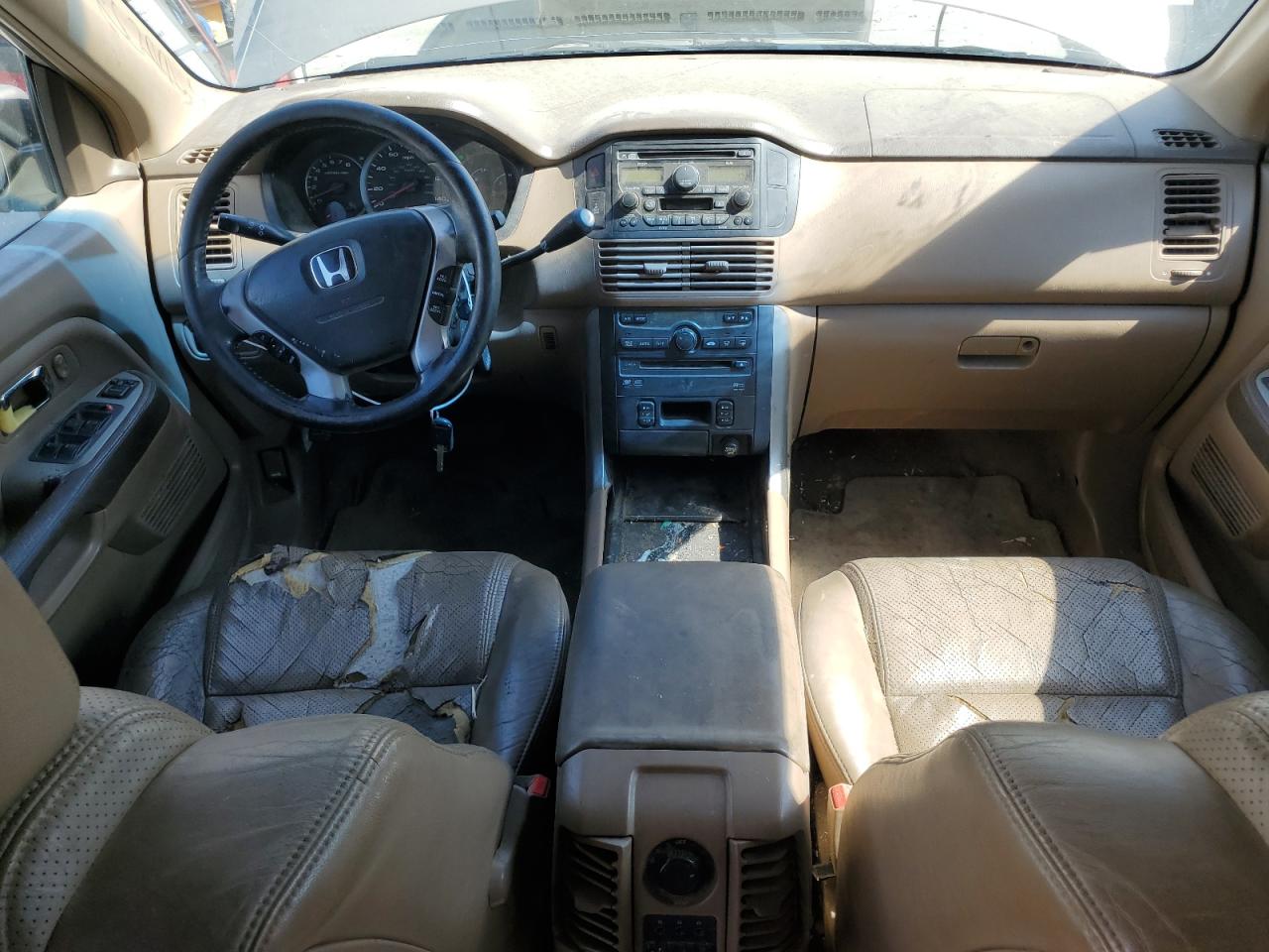 2004 Honda Pilot Exl VIN: 2HKYF18694H596461 Lot: 59002574