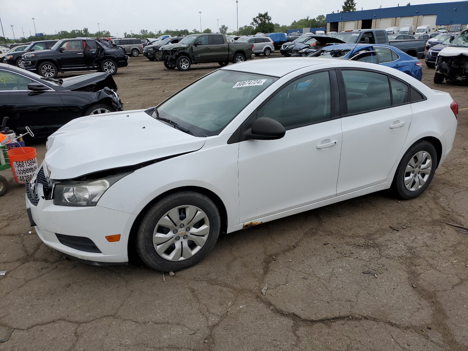 1G1PA5SG7D7137199 2013 Chevrolet Cruze Ls