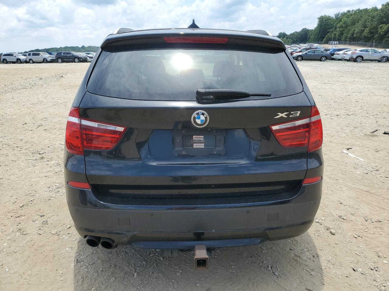 2013 BMW X3 xDrive35I VIN: 5UXWX7C56DL976714 Lot: 58791024